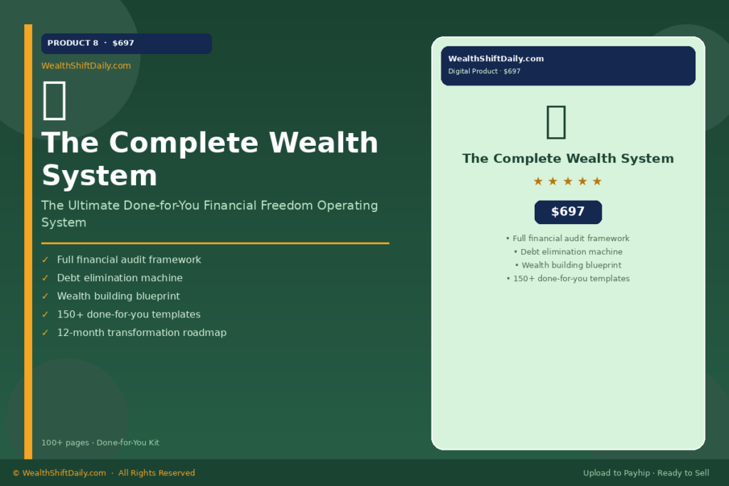 The Complete Wealth System – wealthshiftdaily